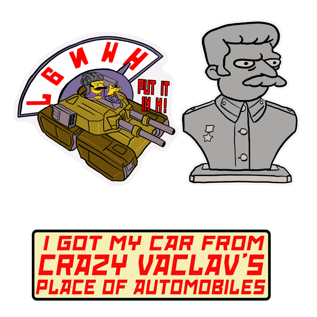 Art By Alts - Crazy Vaclav Pack