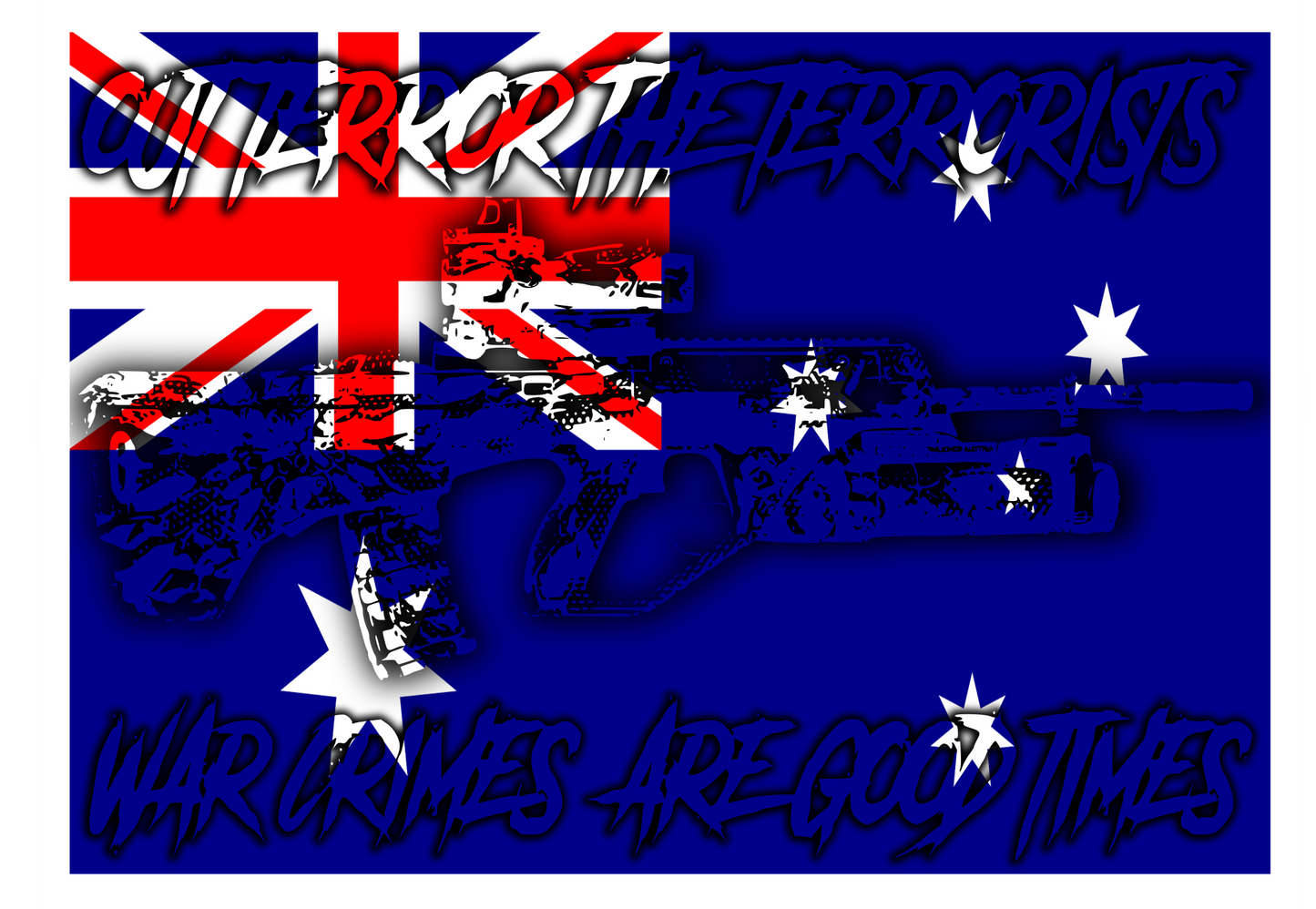 Out Terror Flag