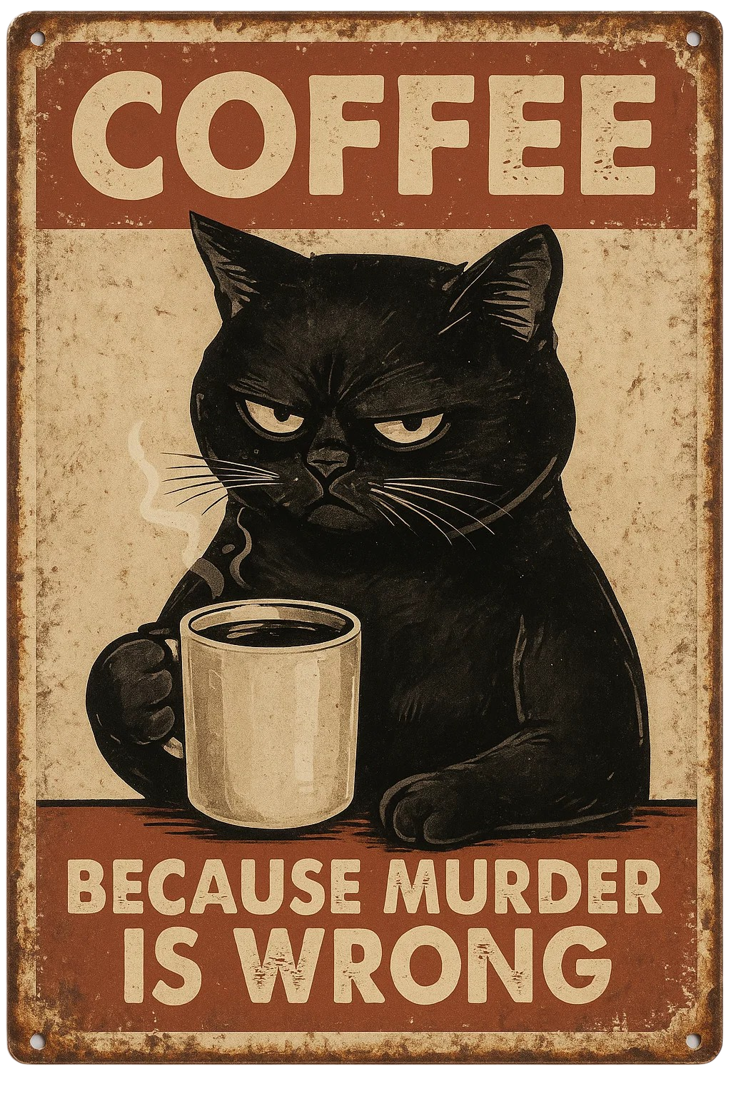 Coffee - murder is wrong
