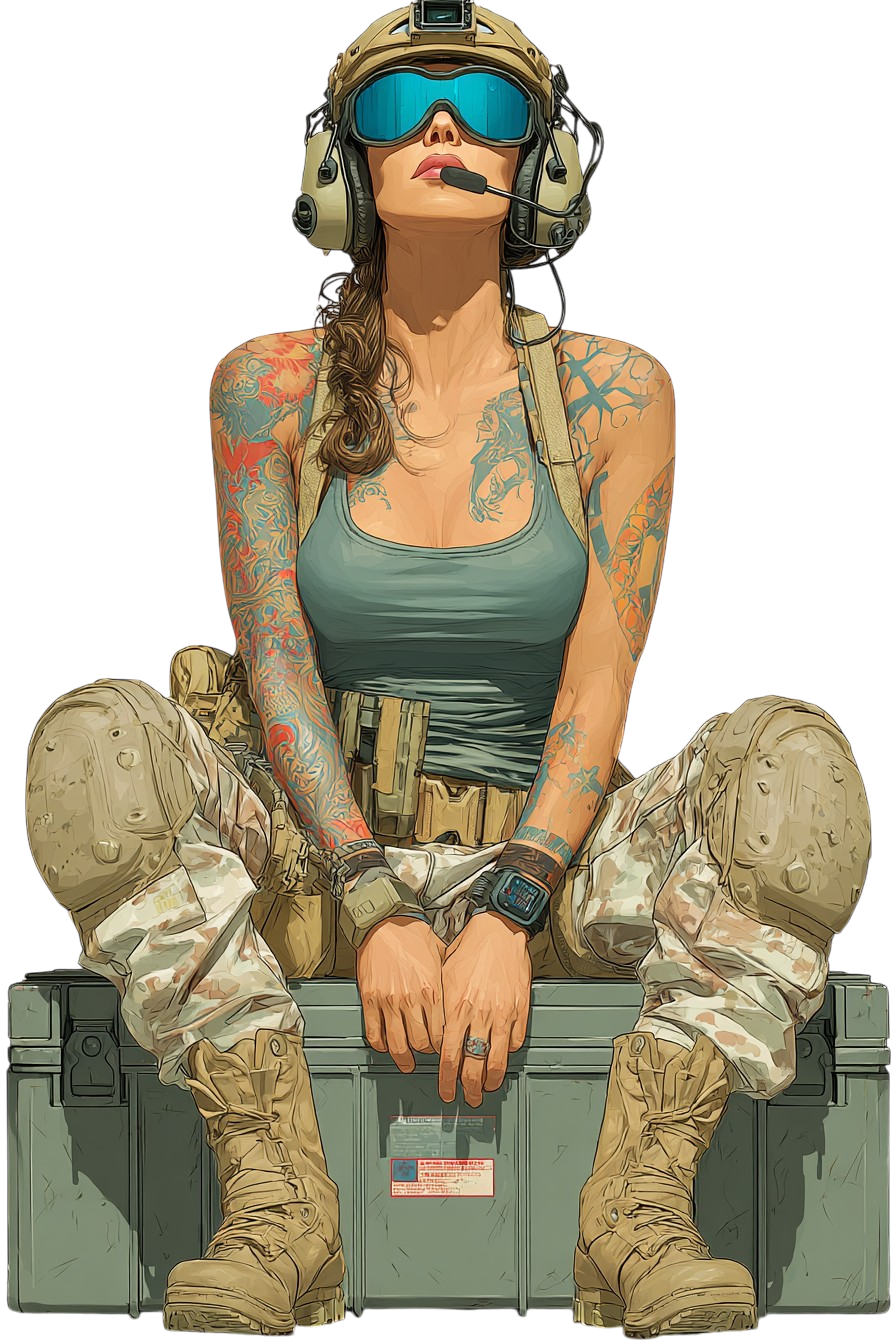 Combat Ready Babe