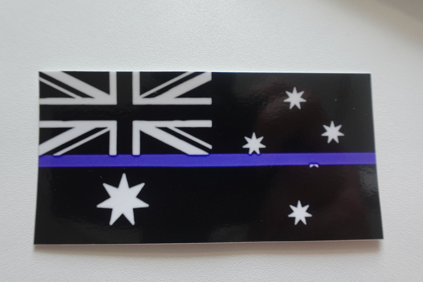 Blue Line Australian Flag Police