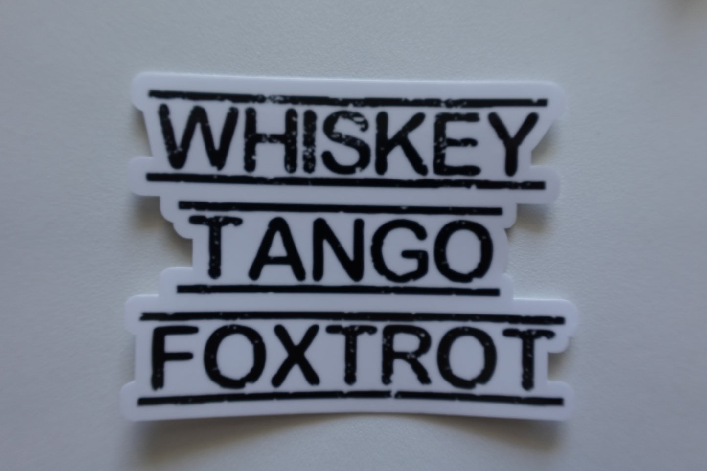 Whiskey Tango Foxtrot - WTF