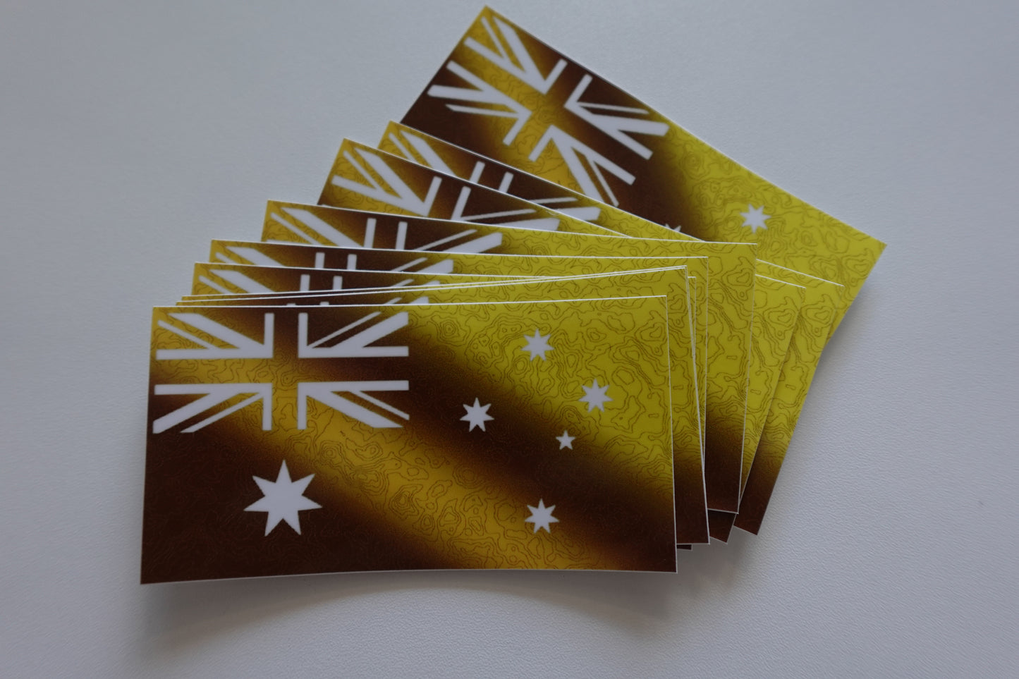 Gold Australian Flag - ANF