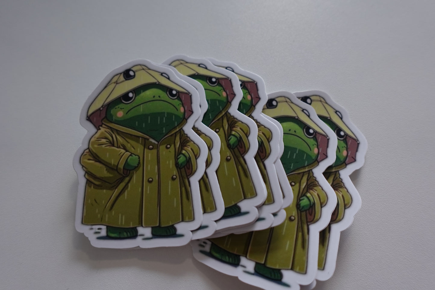 Cute Frog Rain