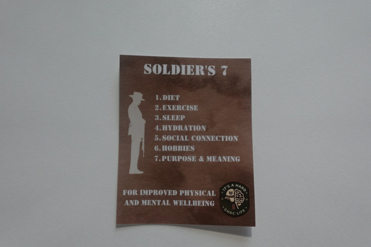 It's A Hard Choc Life - Soldier's 7