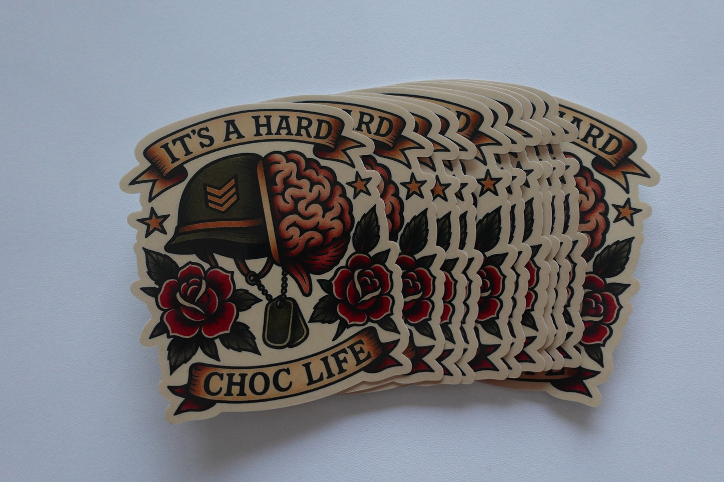 It's a Hard Choc Life - Tattoo Art