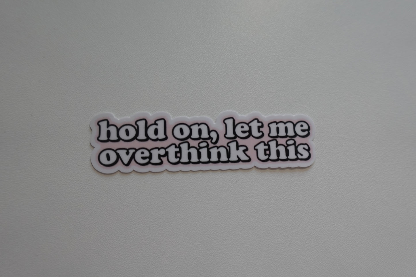 Hold on, let me overthink this