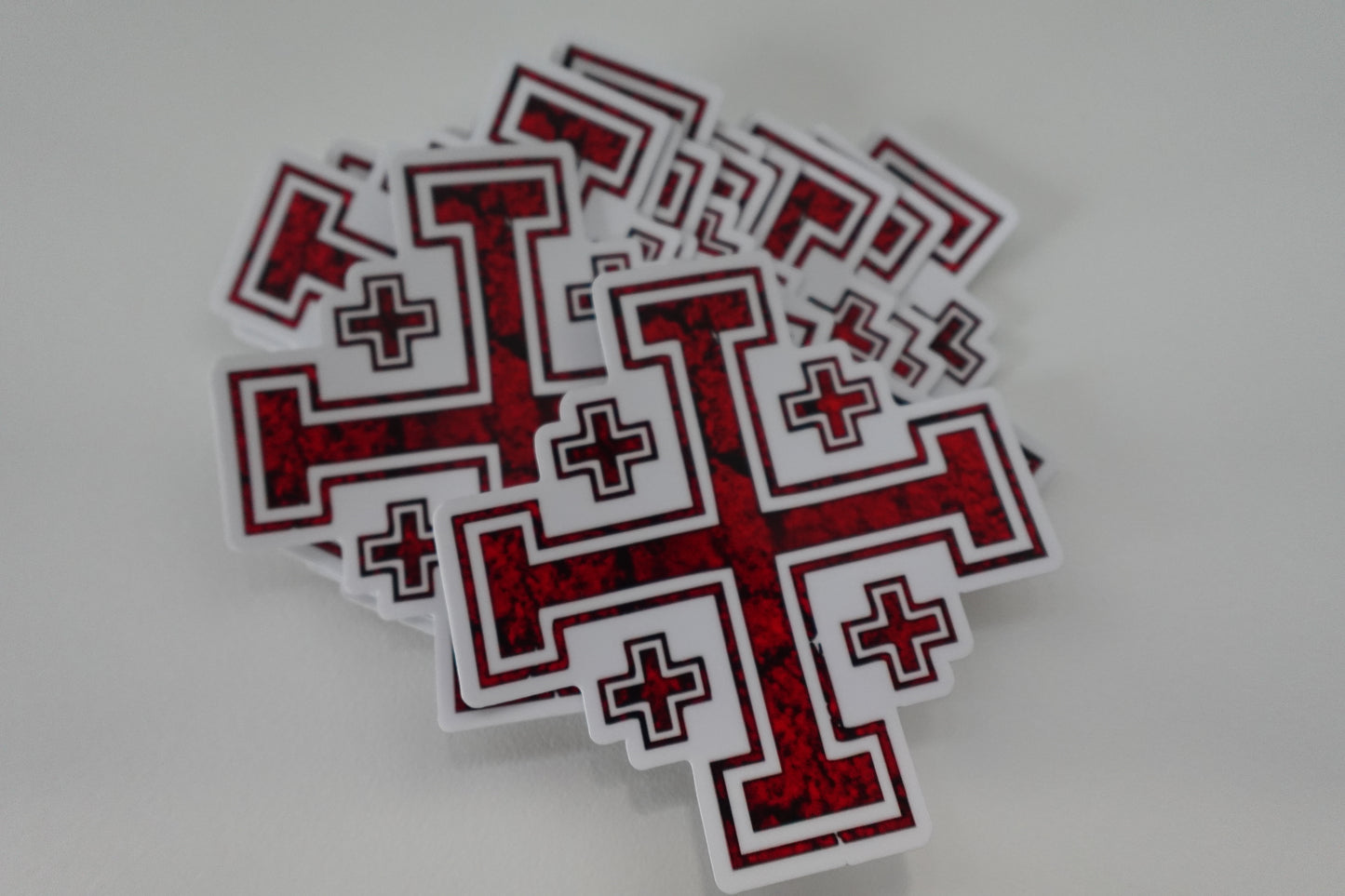 Crimson Crusader Cross