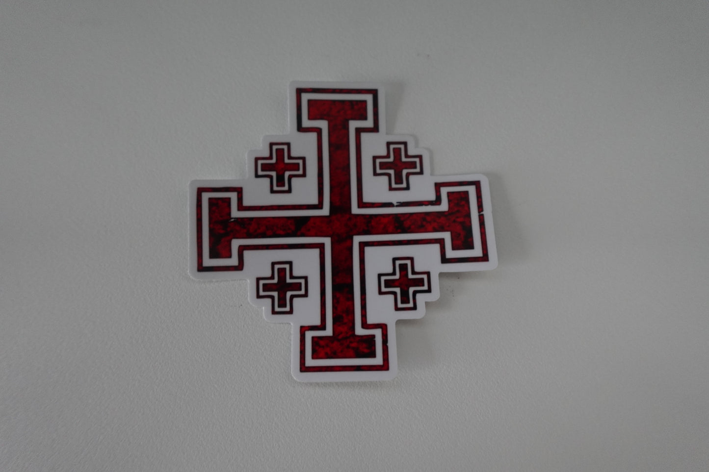 Crimson Crusader Cross