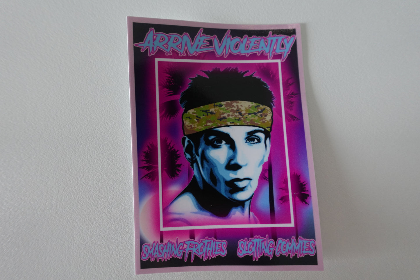 Arrive Violently Blue Steel