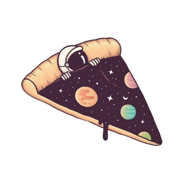 Galaxy Pizza Bed
