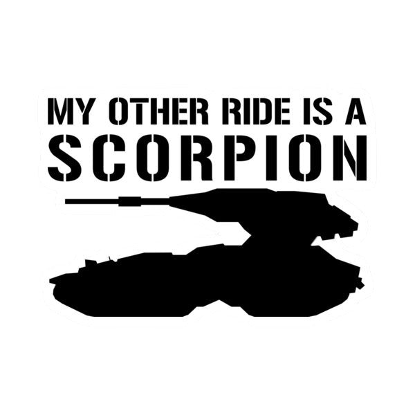 My other ride is a scorpion