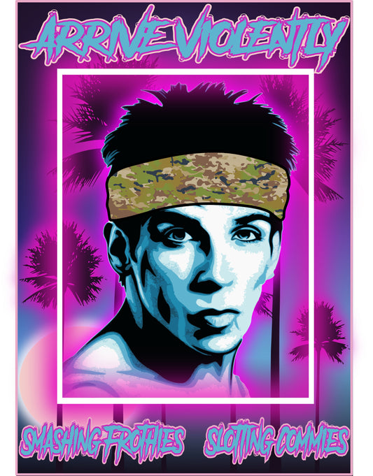 Arrive Violently Blue Steel