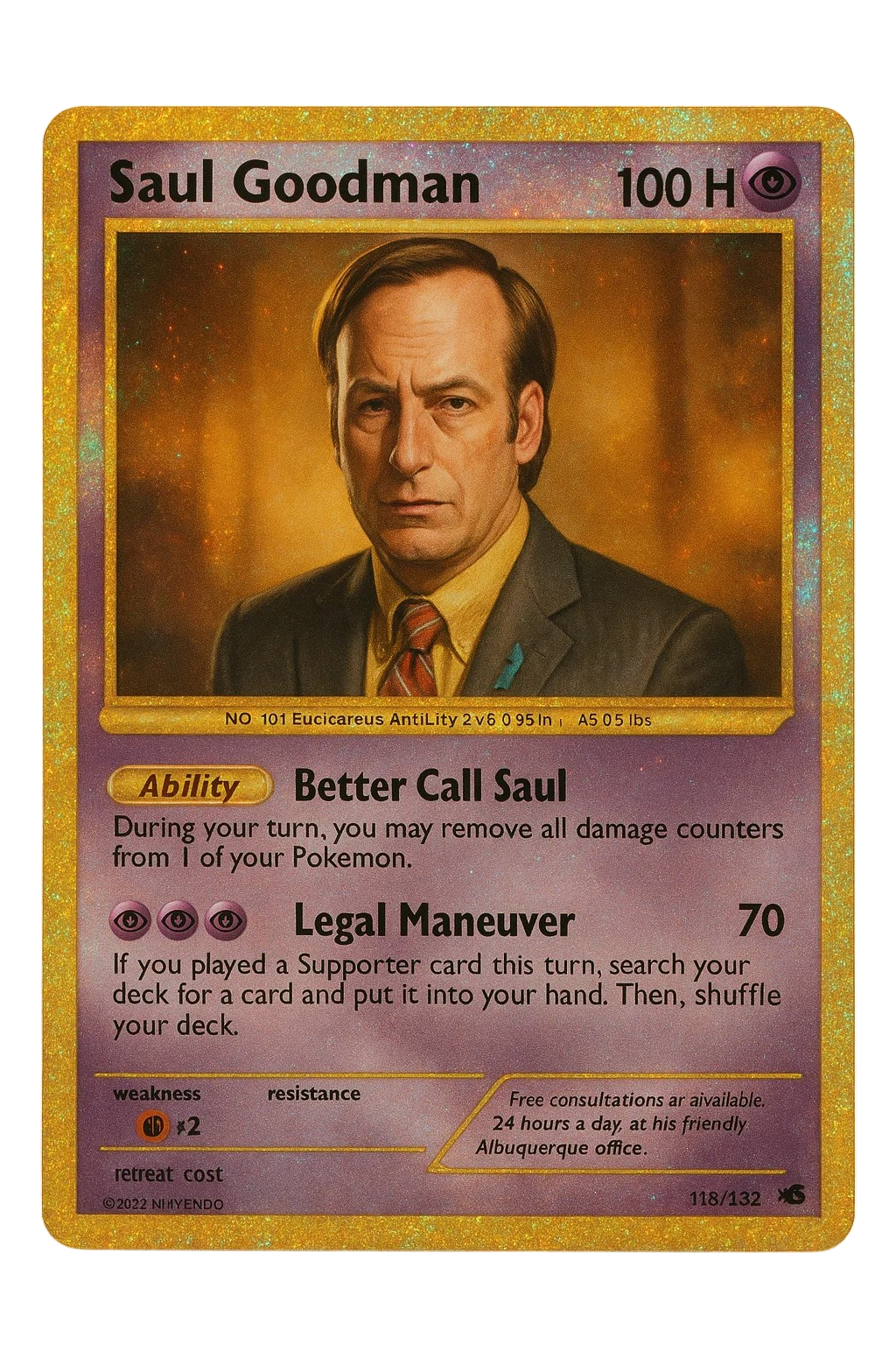 Saul Goodman Card