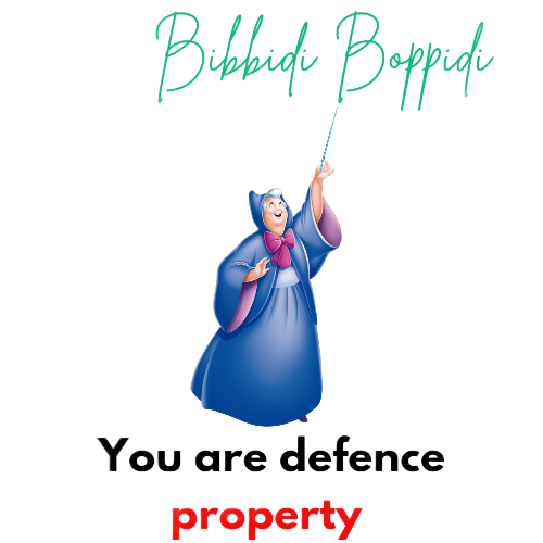 You are defence property
