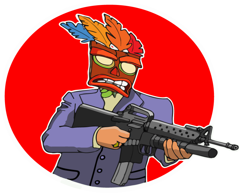 Art by Alts - Shoot Em Up Mask