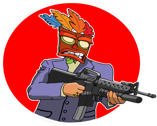 Art by Alts - Shoot Em Up Mask