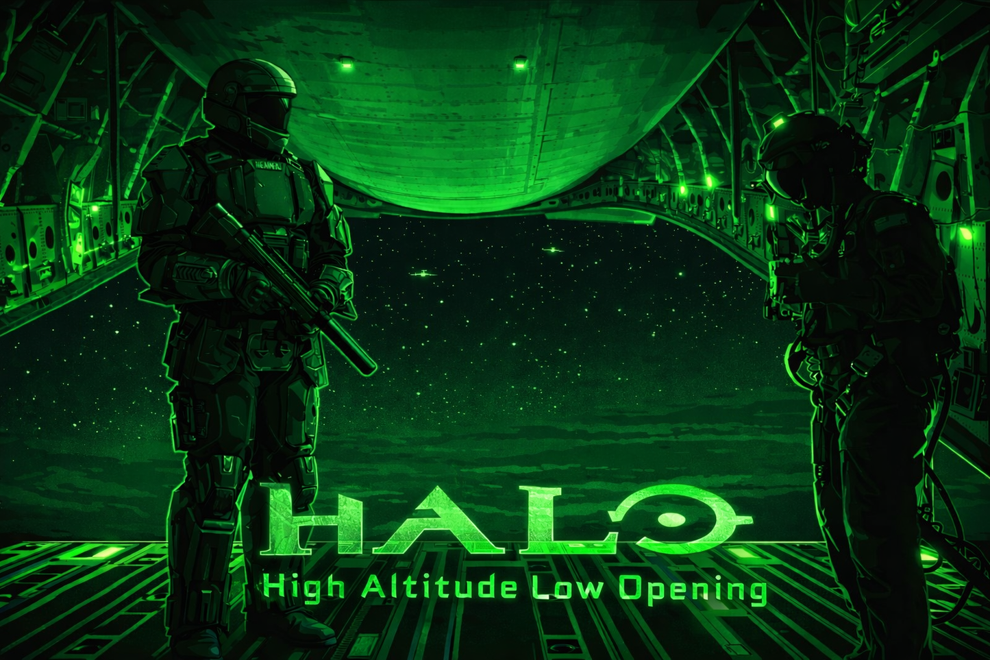 HALO (high altitude low opening)