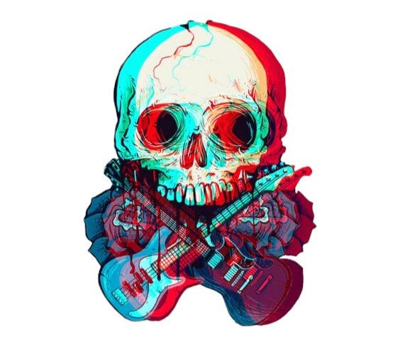 3D Skull Rock