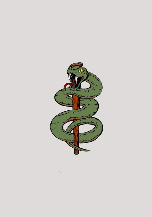 Medic Snake Caduceus