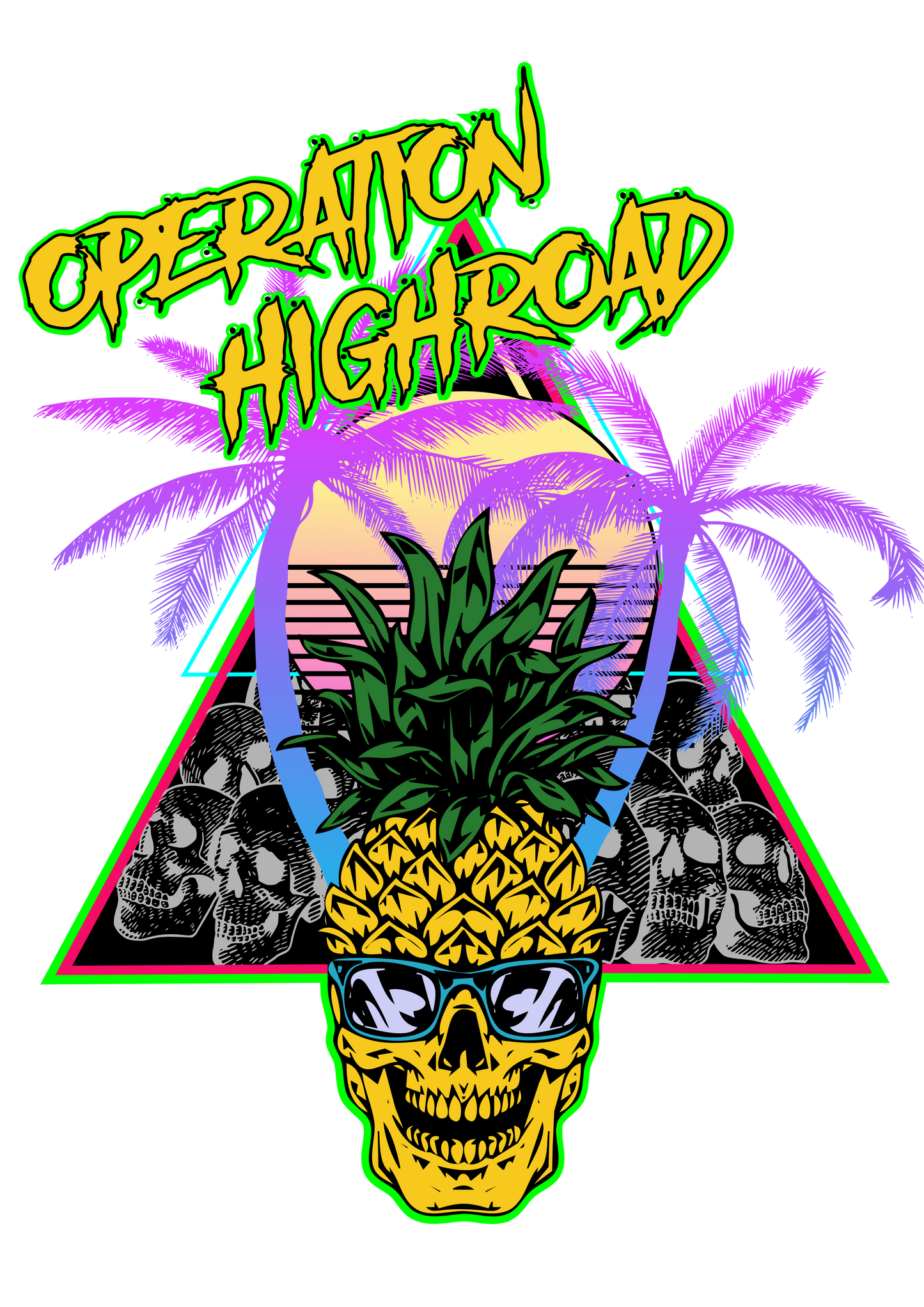 OP Highroad - Retro Pineapple