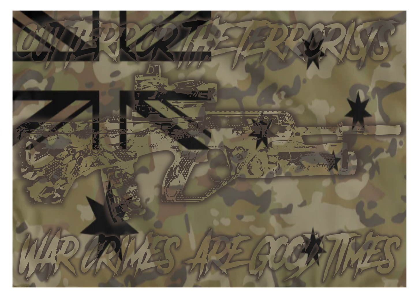 Out Terror Flag