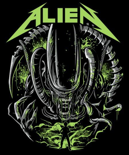 Alien x Predator - Alien Art