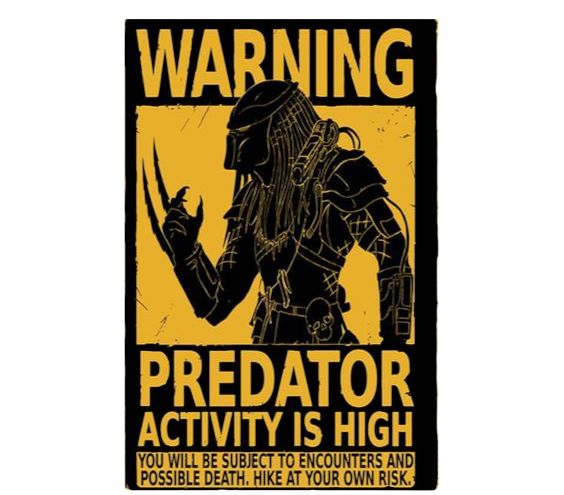 Alien x Predator - Warning Predator