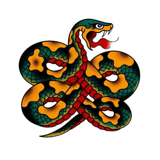 American Traditional - Snake