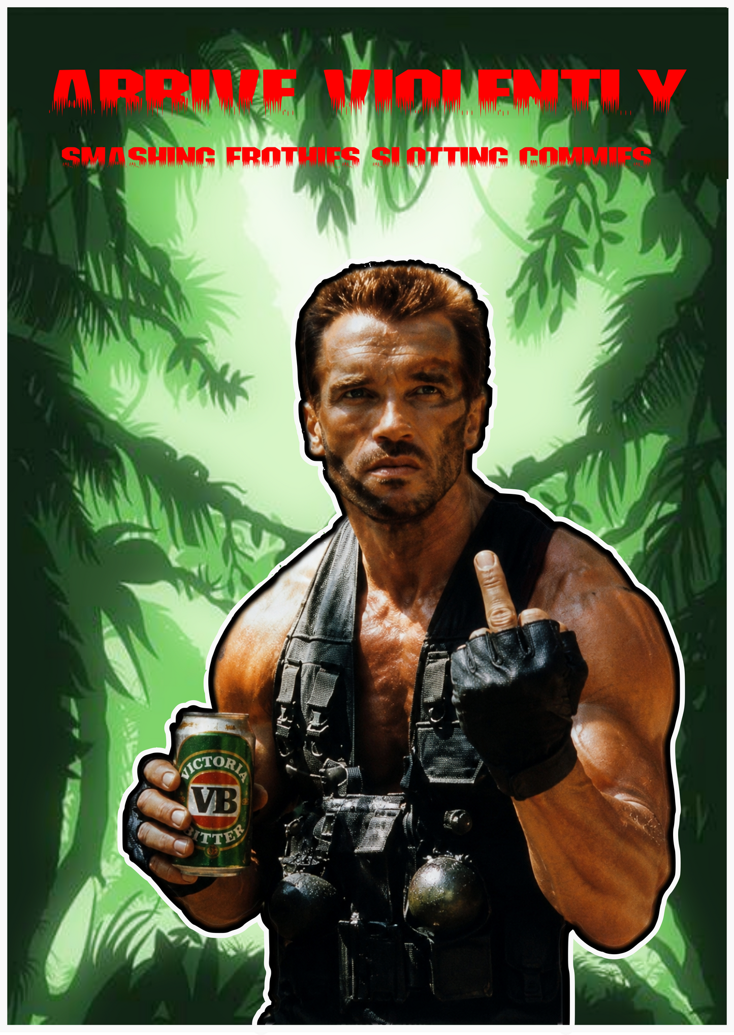 Arrive Violently Commando