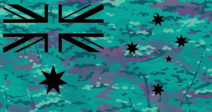 Australian Flag - Baja Blast Multicam