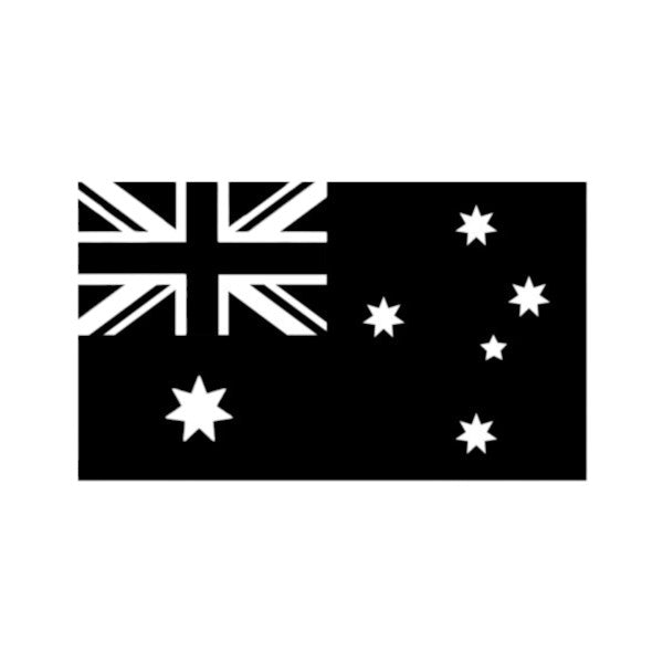 Black Australia Flag