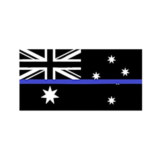 Blue Line Australian Flag Police