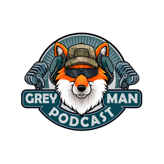 Grey Man Podcast Logo