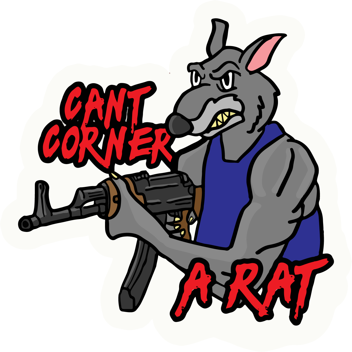 Art by Alts - Can't Corner A Rat