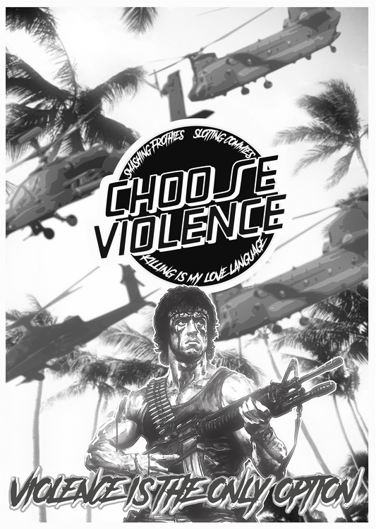 Choose Violence Rambo M60