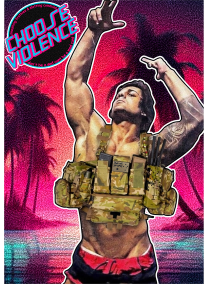 Choose Violence Zyzz Pose