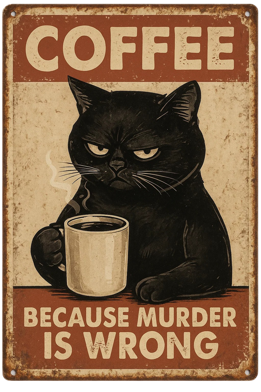 Coffee - murder is wrong