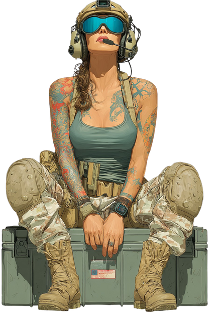Combat Ready Babe