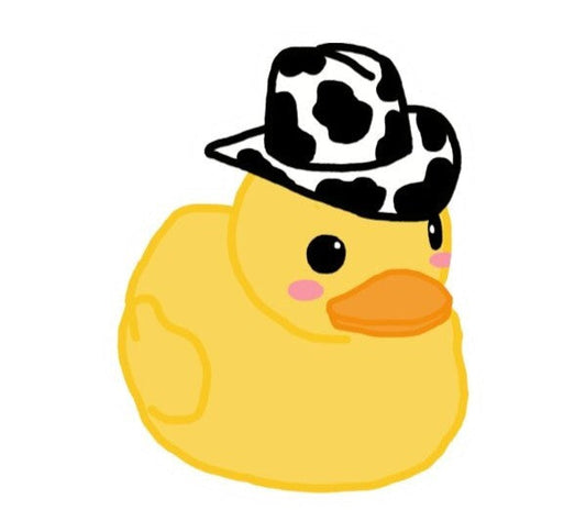 Cowboy Rubber Duck