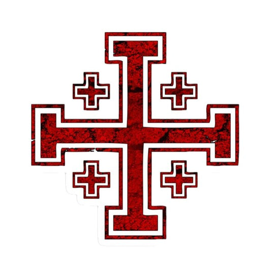 Crimson Crusader Cross
