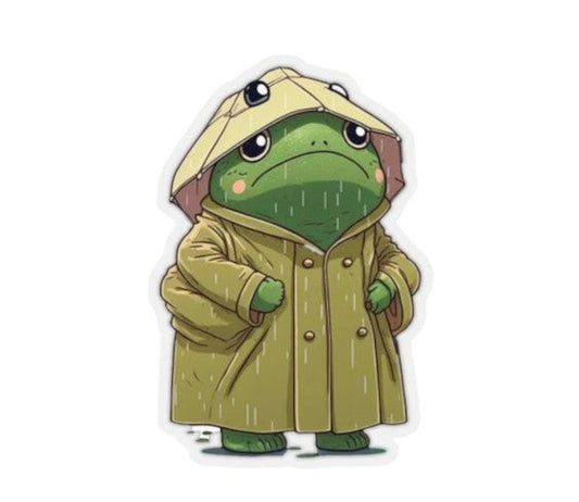 Cute Frog Rain