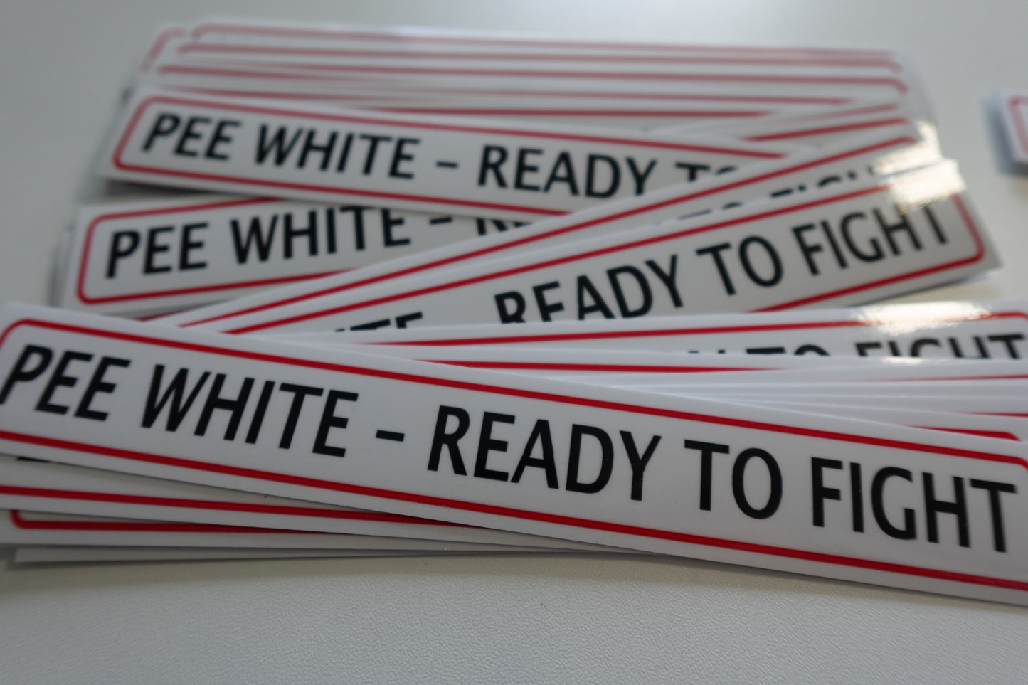 Pee white - Ready to Fight - 50 Pack