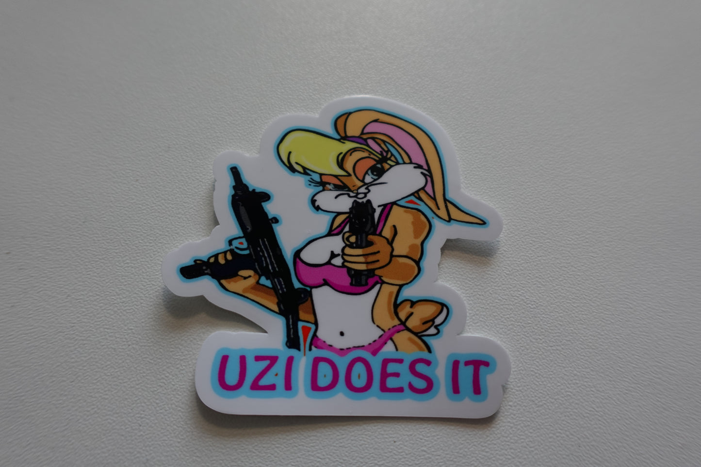 Art by Alts - Uzi Does it Bunny