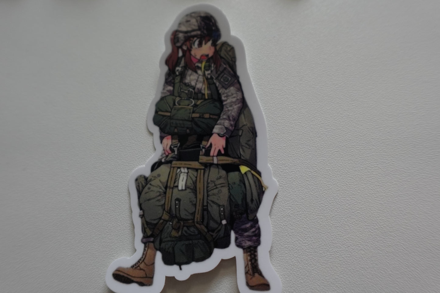 Anime Girl Paratrooper