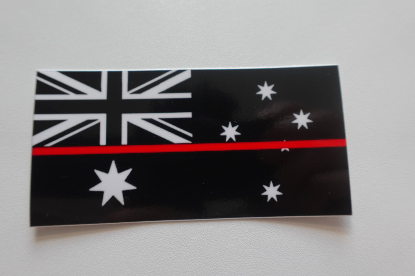 Red Line Australian Flag Firefighter