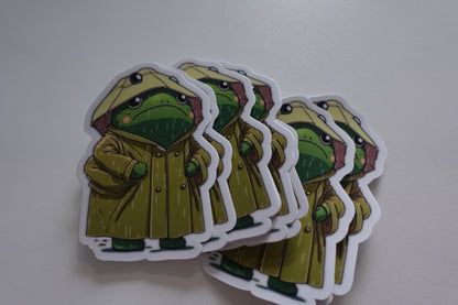 Cute Frog Rain