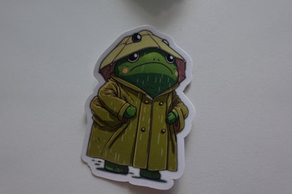 Cute Frog Rain