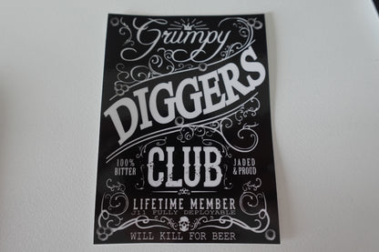 Grumpy Diggers Club