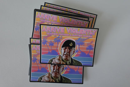 SGT Arrive Violently